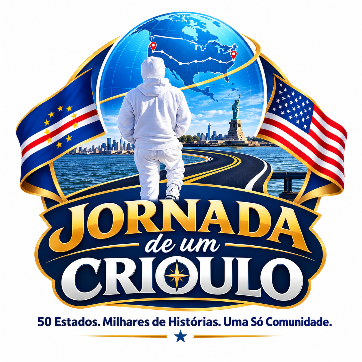 Identidade visual Jornada de um Crioulo